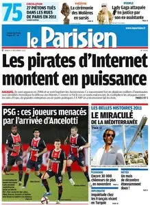 Le Parisien & Journal de Paris du Mardi 27 Décembre 2011