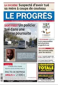 Le Progrès du 07 Novembre 2014