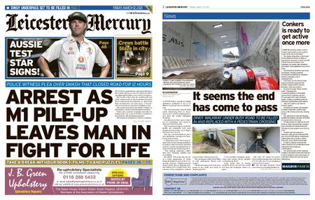 Leicester Mercury – March 12, 2021