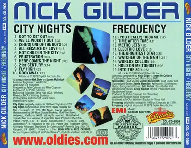 Nick Gilder - City Nights (1978) / Frequency (1979)