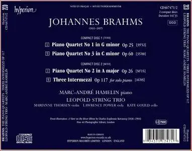 Leopold String Trio, Marc-André Hamelin - Brahms: The Piano Quartets (2006)