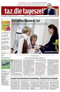 Tageszeitung TAZ vom 03 Juni 2015