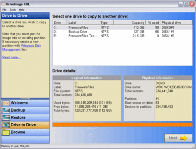 DriveImage XML 2.02