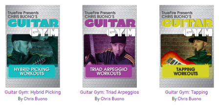 Truefire - Chris Buono's Guitar Gym - Hybrid Picking, Tapping, Triad Arpeggious [repost]