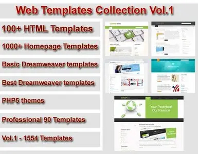 Web Templates Collection Vol.1 (Repost)