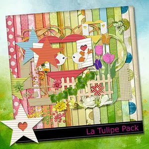Scrap Kit: La Tulipe Pack
