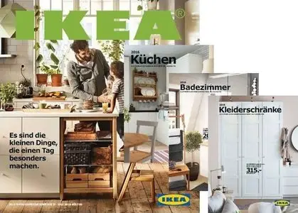 IKEA Catalog & Brochures 2016 (Germany) / IKEA Kataloge & Broschüren 2016 (Deutschland)