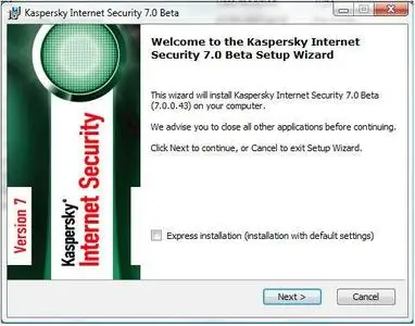 Kaspersky Internet Security 7.0.0.43 Beta