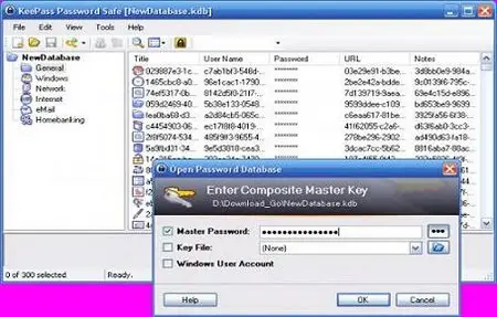 KeePass Password Safe v2.07 Beta