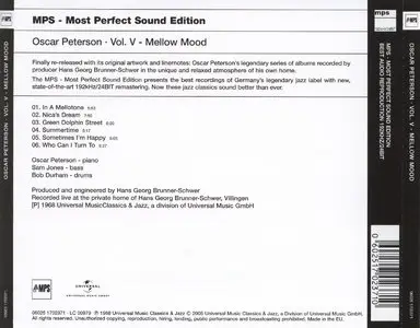 Oscar Peterson - Exclusively For My Friends (1992) [Remastered 2006] {PROPER}