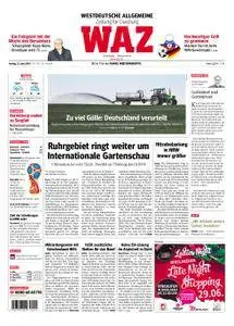 WAZ Westdeutsche Allgemeine Zeitung Duisburg-Nord - 22. Juni 2018