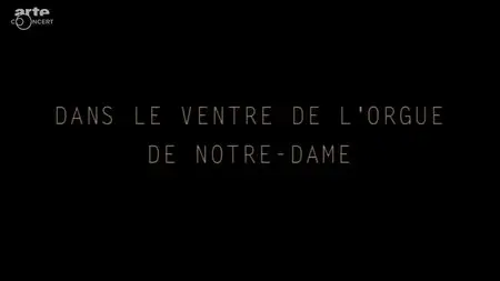 (Arte) Dans le ventre de l'Orgue de Notre-Dame (2015)