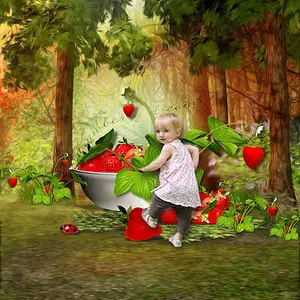 Scrap Kit: Strawberry Dreams