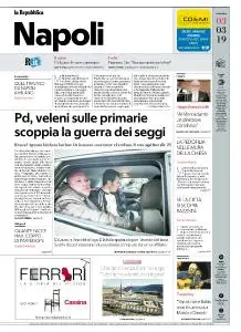 la Repubblica Napoli - 3 Marzo 2019