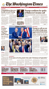 The Washington Times - 23 September 2019