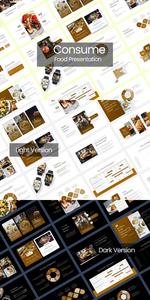 Consume Food PowerPoint Template