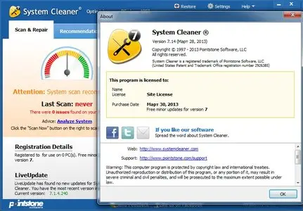 Pointstone System Cleaner 7.0.14.240