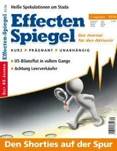 Effecten Spiegel - 4 August 2016