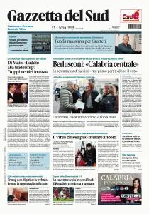 Gazzetta del Sud Catanzaro Crotone Lamezia Vibo - 23 Gennaio 2020
