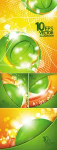 Shine Abstract Backgrounds Vector