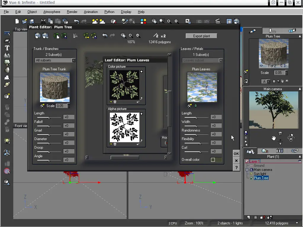 Advanced Custom Plant Creation
