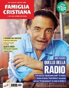 Famiglia Cristiana - 26 Luglio 2015