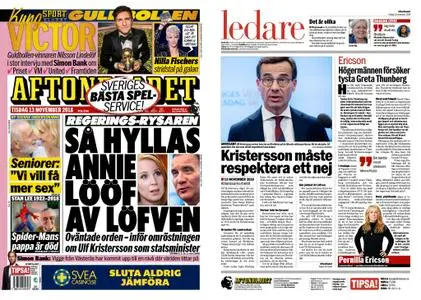 Aftonbladet – 13 november 2018