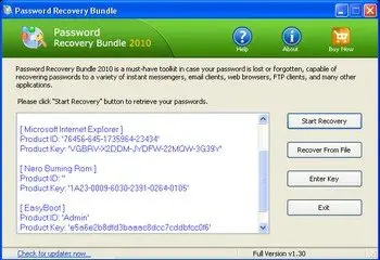 Password Recovery Bundle 2010 v1.30 