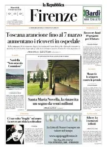 la Repubblica Firenze - 17 Febbraio 2021