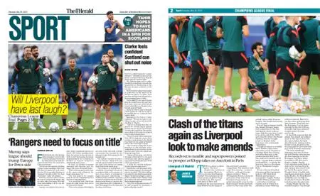 The Herald Sport (Scotland) – May 28, 2022