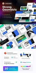 Strong Geometric PowerPoint Template