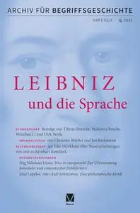 Archiv für Begriffsgeschichte, Band 65,2: Schwerpunkt: Leibniz und die Sprache