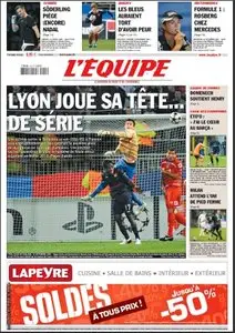 L'Équipe, du Mardi 24 Novembre 2009.