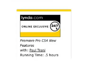 Lynda - Premiere Pro CS4 New Features