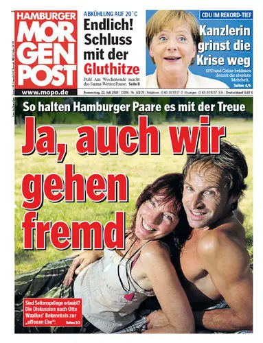 Hamburger Morgenpost vom 22 Juli 2010