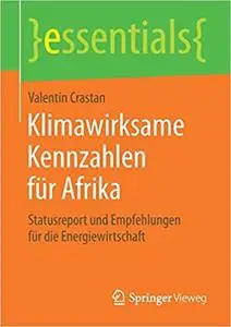 Klimawirksame Kennzahlen für Afrika: Statusreport und Empfehlungen für die Energiewirtschaft