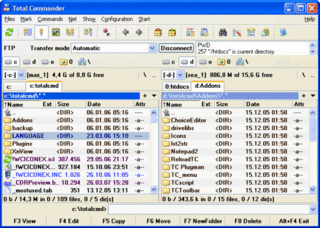 Total Commander 7.02 - Virtualized