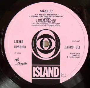 Jethro Tull - Stand Up (Island UK) LP rip in 24 Bit/ 96 Khz 