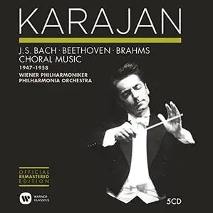 Herbert Von Karajan - Bach, Beethoven, Brahms: Choral Music 1947-1958 (2014) (5 CDs Box Set)