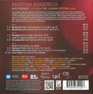 Martha Argerich - Martha Argerich and Friends: Live from the Lugano Festival 2013 (2014)