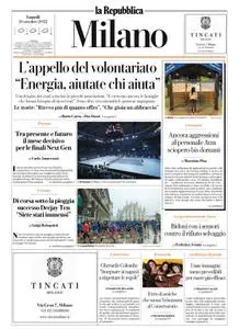 la Repubblica Milano - 10 Ottobre 2022