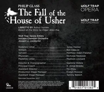 Joseph Li, Inscape Chamber Orchestra - Philip Glass: The Fall of the House of Usher (2019)