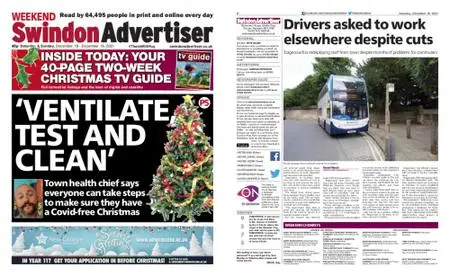 Swindon Advertiser – December 18, 2021
