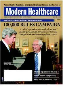 Modern Healthcare – July 12, 2010