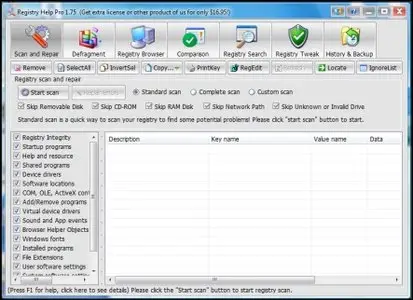 Foryoursoft Registry Help Pro 1.8.1.1