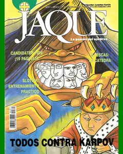 JAQUE • La pasion del Ajedrez • Numero 371 • Febrero 1994 (Spanish)