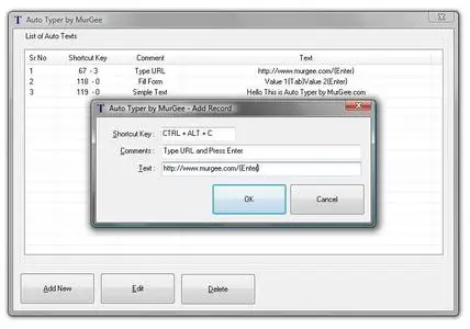 Murgee Auto Typer Software Utility 1.14