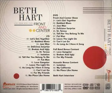Beth Hart - Front And Center: Live From New York (2018)