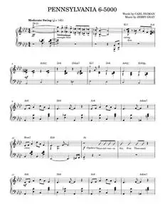 Pennsylvania 6-5000 [Jazz version] (arr. Brent Edstrom) - Carl Sigman (Piano Solo)