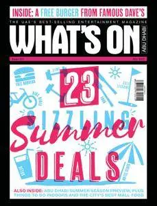 What's On Abu Dhabi - July 2017